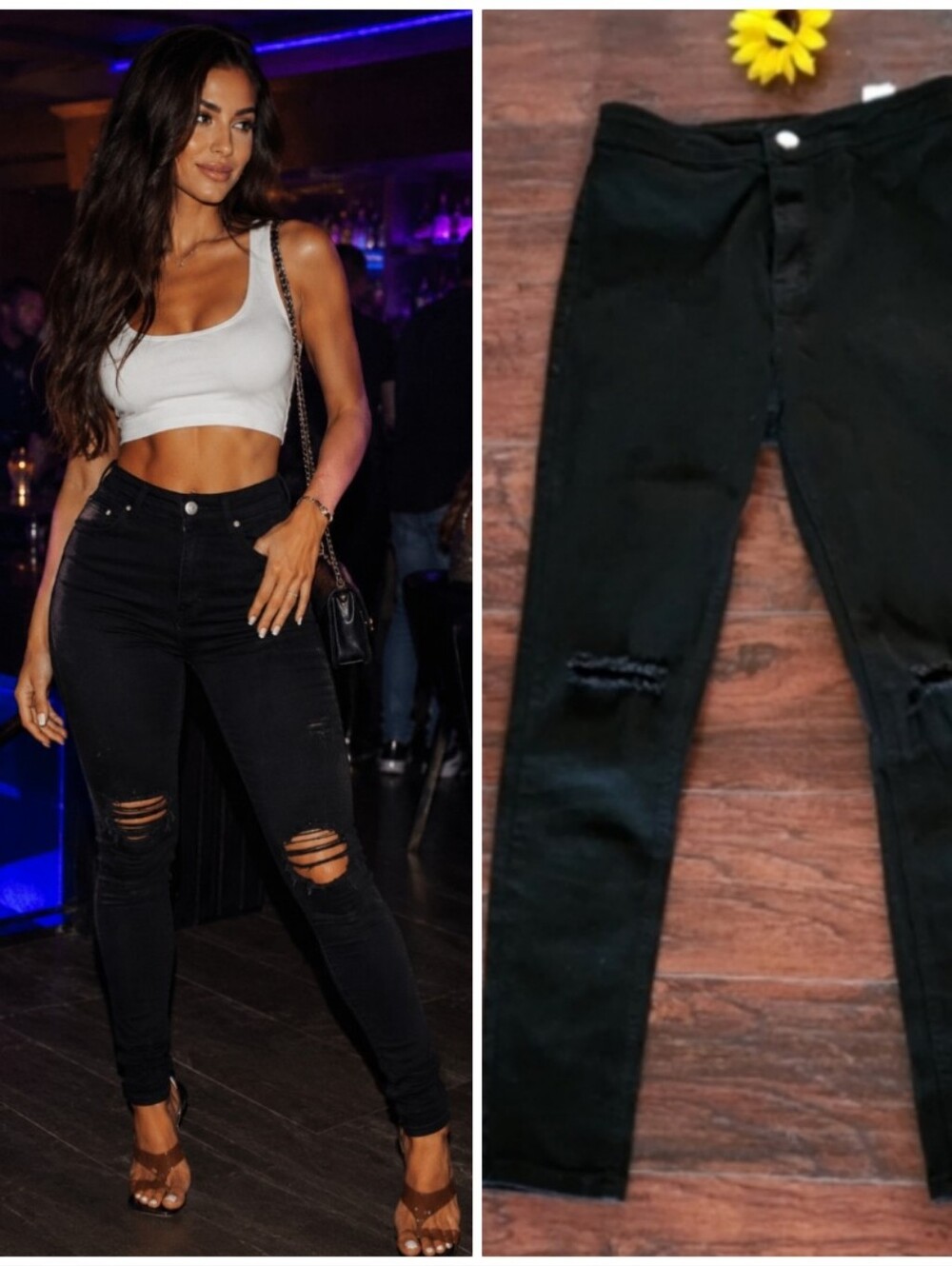 PRETTYLITTLE THING BLACK JEANS 👖